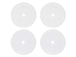 Almofadas de esfregão de substituição reutilizáveis compatíveis com Bissell 3115 Spinwave Hard Floor Expert Wet And Dry Robot Vacuum 4 Pack