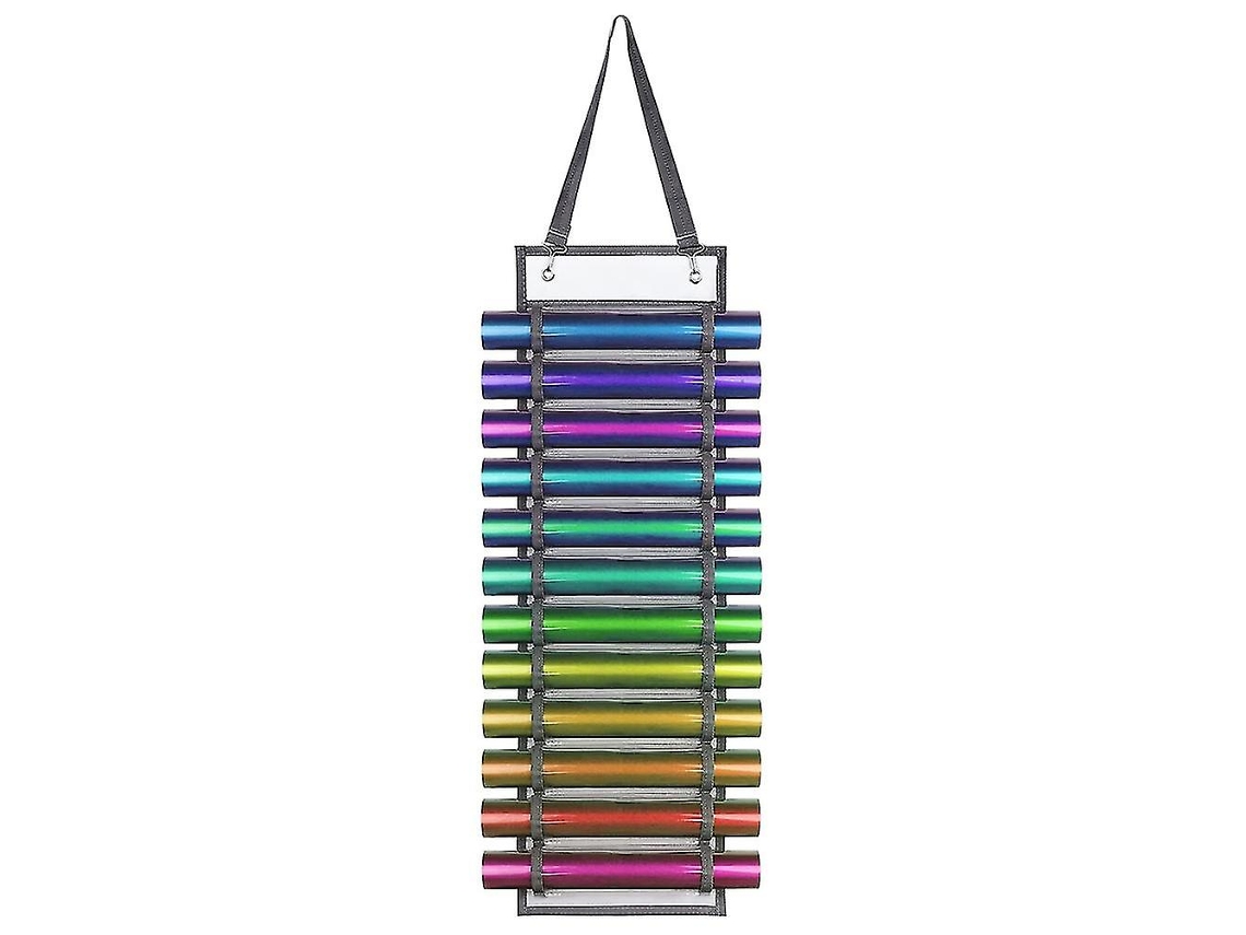 Organizador De Vinil Com 12 Furos Para Rolos Vinil/folhas Transferência Térmica Aquaforge