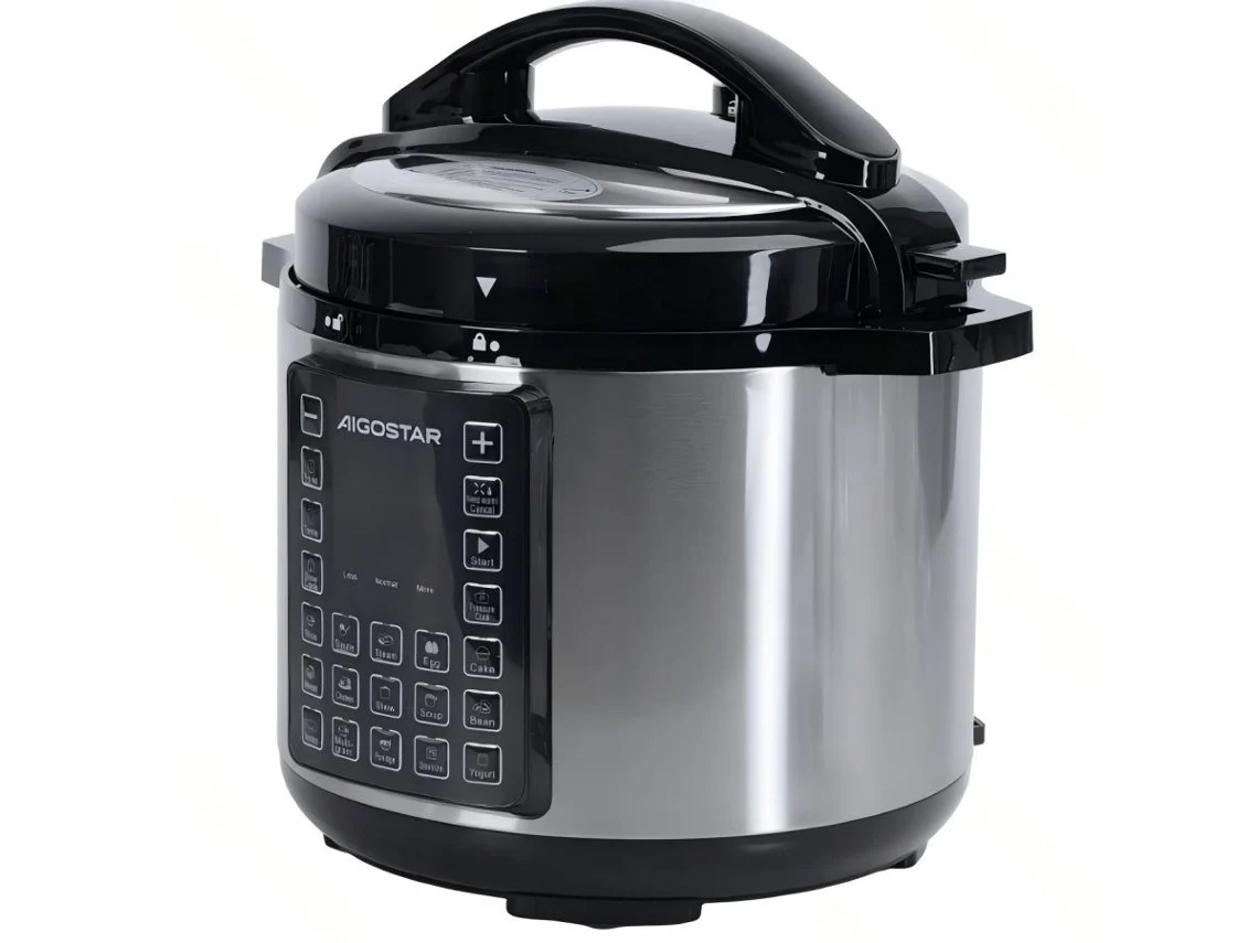 Panela de Pressão Elétrica 1000w 6l Alta Capacidade Automática Inteligente Alta Pressão Panela de Pressão Multifuncional SINI TECH STORE