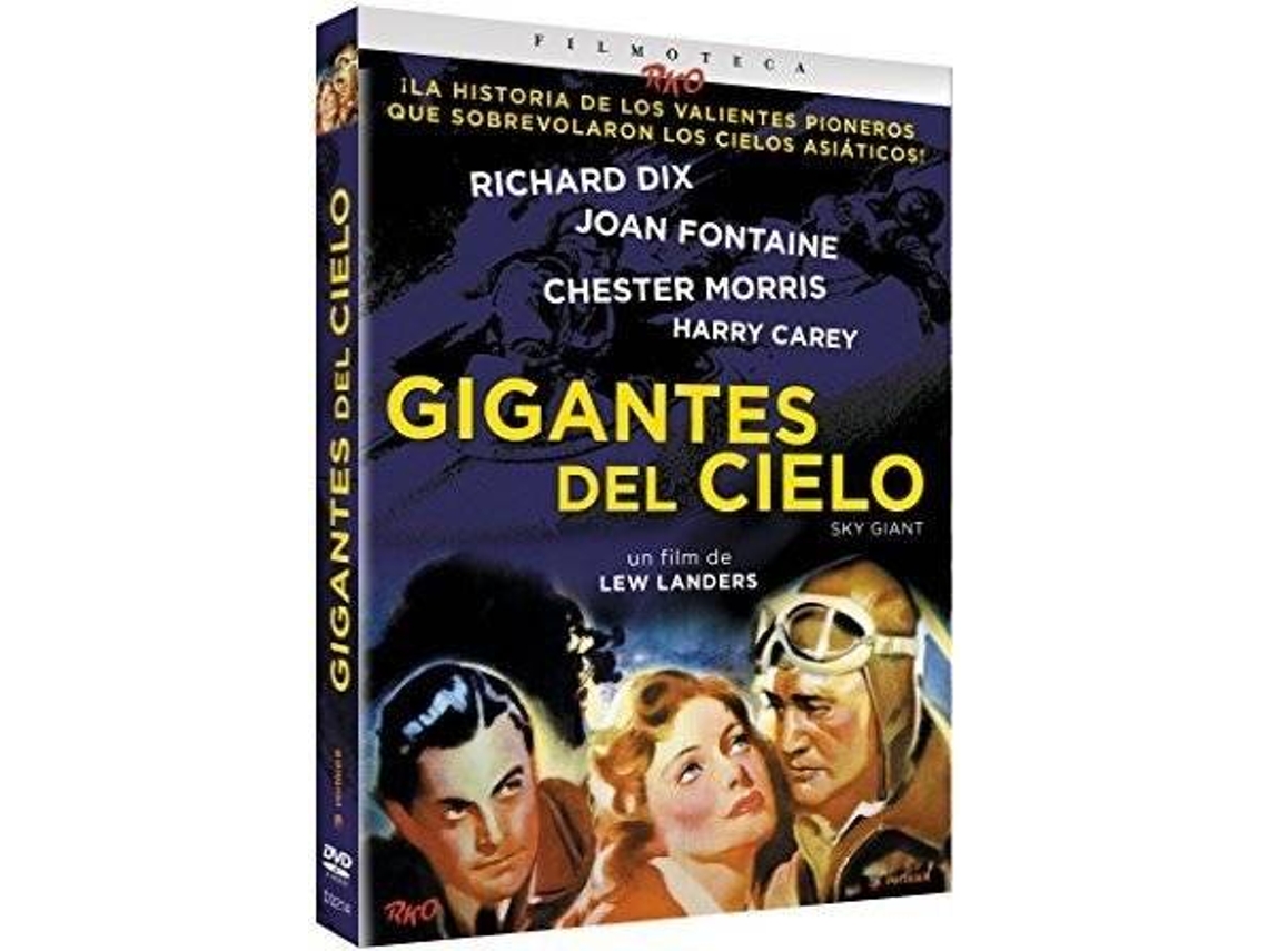 DVD Sky Giant  (1938) (Filmoteca RKO) / Gigantes Del Cielo (Edição em Espanhol)