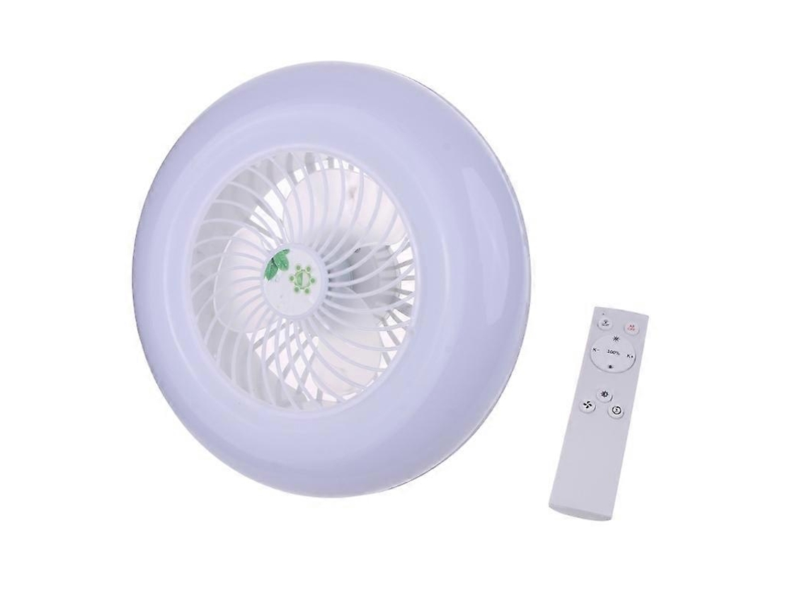 E27 Fan Lamp With Remote Control Dimmable Ceiling Light For Night Markets Live