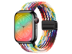 Bracelete Para Apple Watch 38/40/41/42mm Arco-íris Cuich