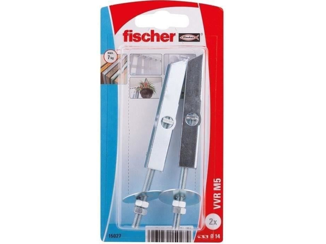 Suporte de Mola Vvr M5 Fischer 100 Mm Metal para Painéis Leves Vendido Individualmente BRILVIBERA