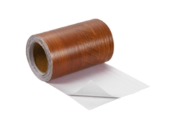 Fita Adesiva para Reparo de Textura de Madeira, 10 Cm X 10 M, para Rodapés, Portas, Reparo de Pisos CHABERLU
