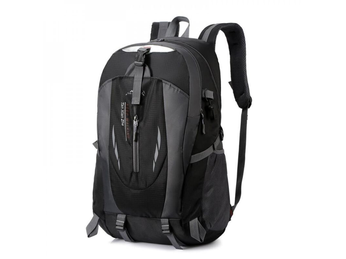 Mochila Outdoor Impermeável Uik Preto S/MARCA