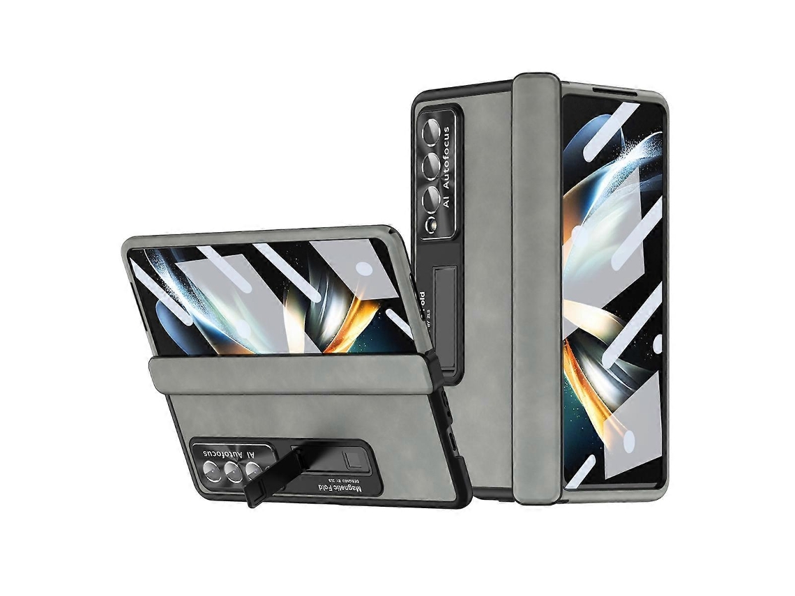 Capa Magnética Completa Para Samsung Galaxy Z Fold4 Com Estampa Napa