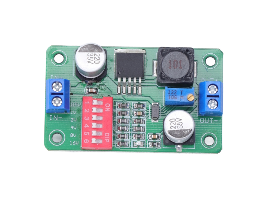 Módulo Regulador de Tensão Ajustável 3.3v 5v LM2596S-ADJ com Display