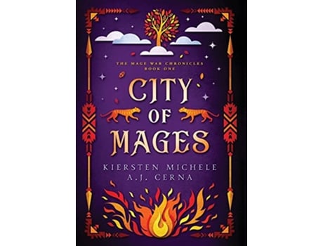 Livro City of Mages de Kiersten Michele A J Cerna (Inglês)