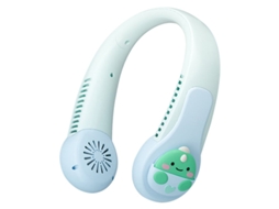 Ventilador Portátil 3 Marchas para Ajustar a Energia Eólica Bateria de Longa Duração Energia Eólica Super Potente Verde TURMIN