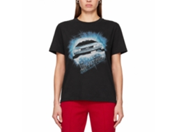 Rockinstone Back To The Future Movie Daba Dee Dabu Die Heather Black Adult T-shirt Size:xxl