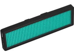 Letreiro Led Portátil Programável Para Karaokês E Casas Noturnas Com Display Digital De Plástico Recarregável Bateria