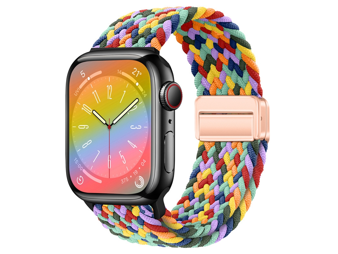 Bracelete Para Apple Watch 38/40/41/42mm Multicolorido Cuich