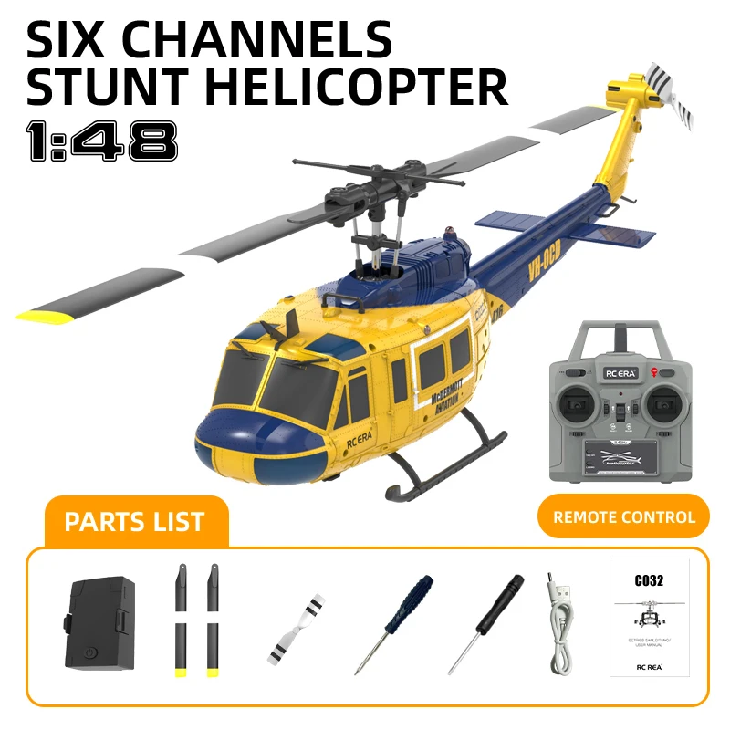 Helicóptero de controle remoto, altura fixa, escova motorizada, fluxo óptico com chave de retorno MDUG (amarelo)