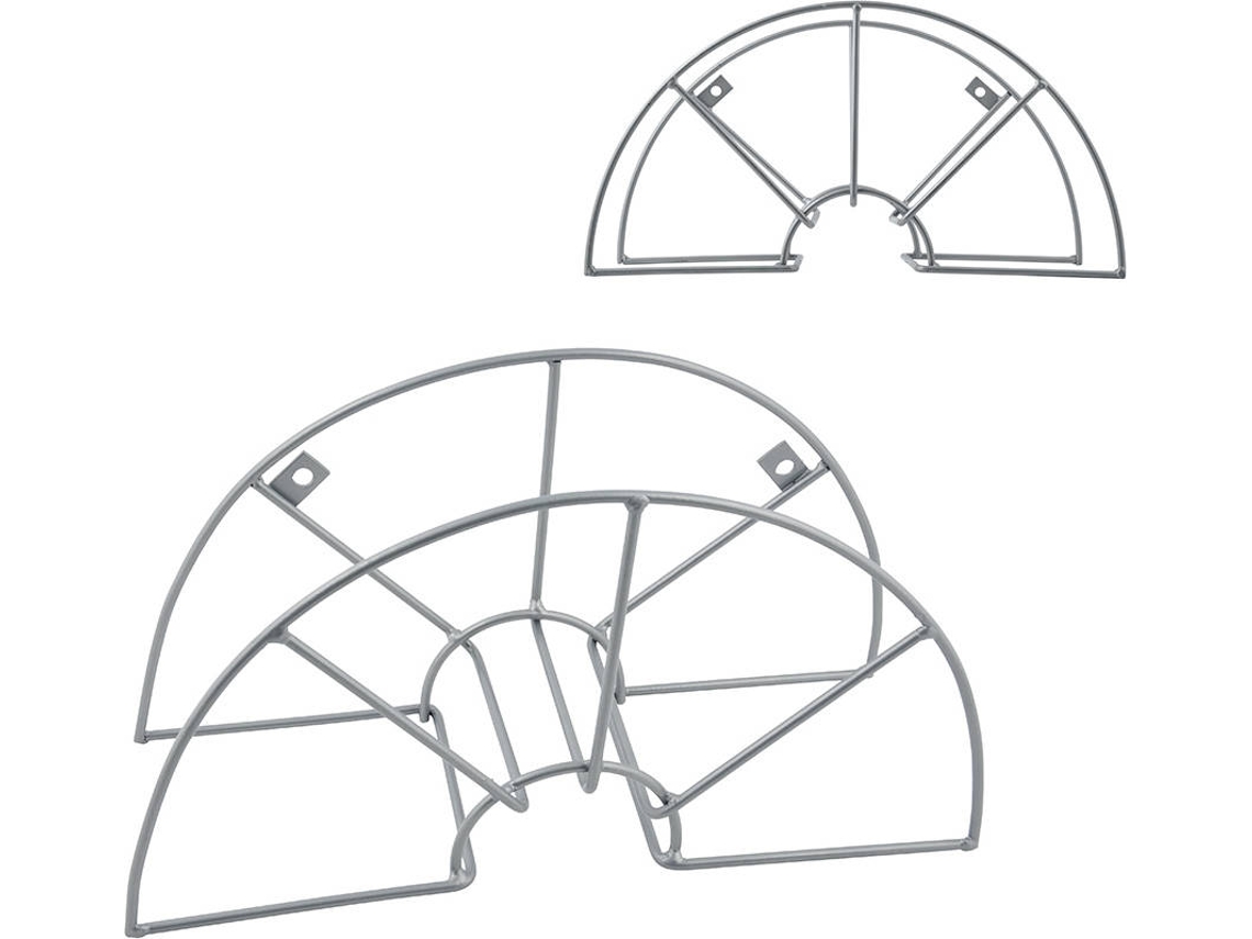 Suporte de Parede para Mangueira GROUW Arame Plastificado (43X15X23 cm)