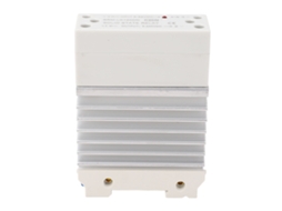Módulo Relé De Estado Sólido De 120a Rail Din Com Dissipador Entrada 3‑32vdc Saída 5‑220vdc