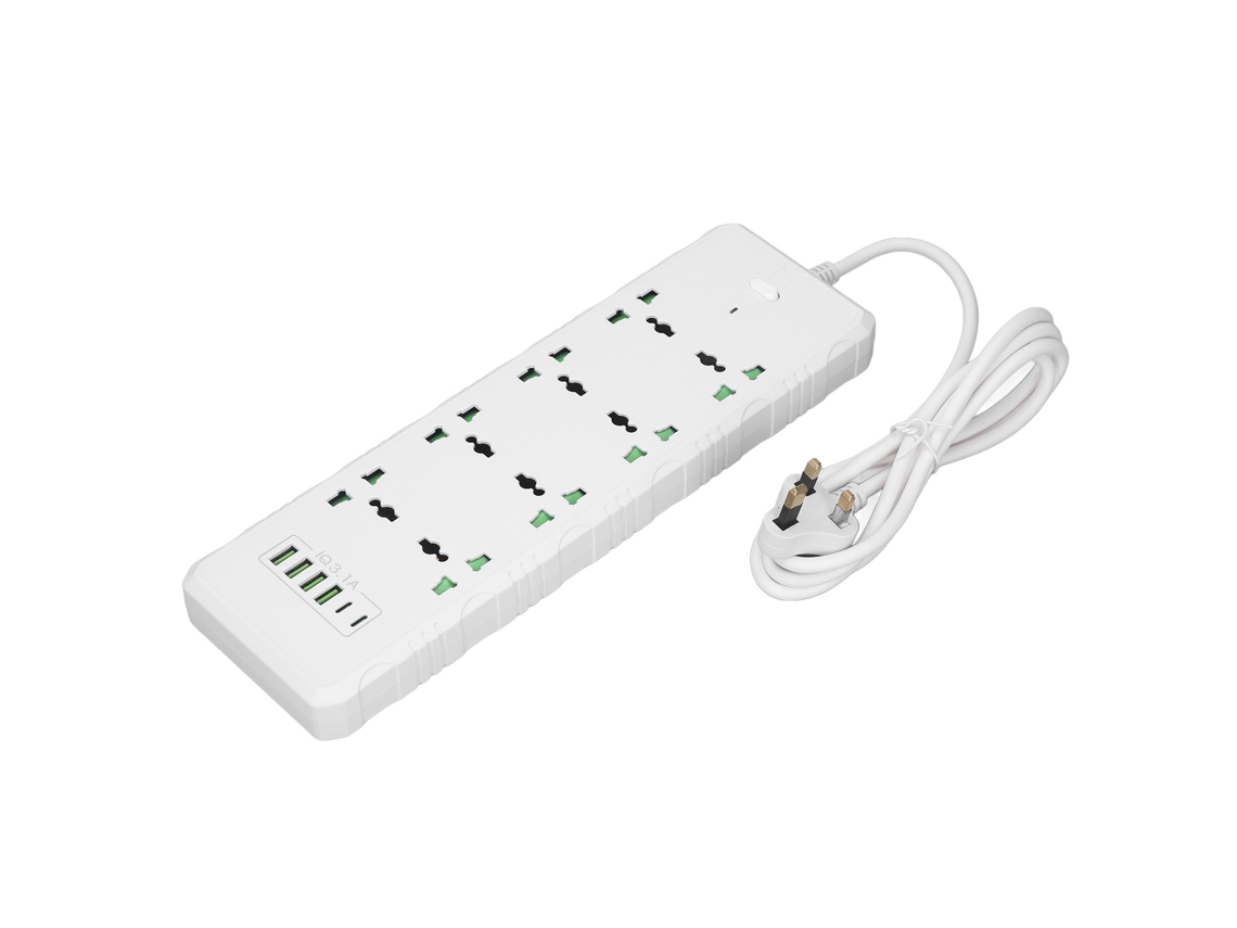 Laxiscreed Tomada Multifuncional Com 4 Usb E 2 Pd Para Máxima Carga E Versatilidade