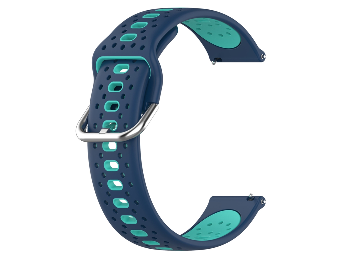 Pulseira Desportiva Em Silicone Para Samsung Galaxy Watch 5 40mm/44mm / Galaxy Watch 5 Pro 45mm Azul-verde Hexinyigjly