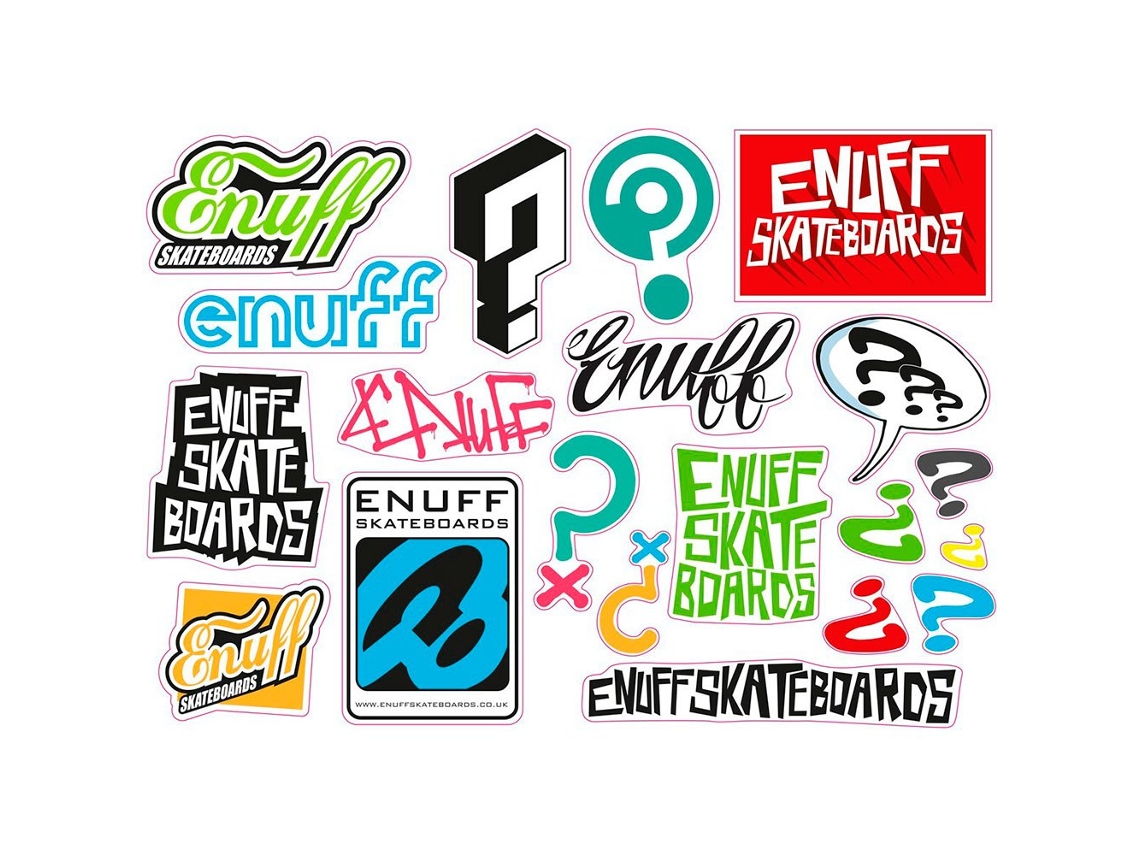 Sticker Sheet Verdeenuff Skateboards