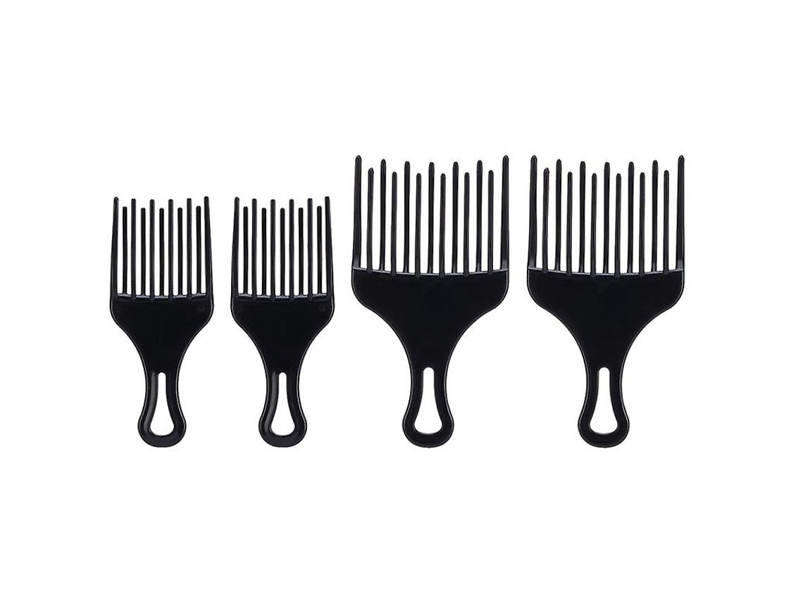 4 Peças De Palheta Afro Allinless