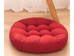 Almofadas Redondas Para Cadeiras, Almofadas Grossas De Assento 55x 55cm, Almofadas Grandes E Macias Para Cozinha, Sala