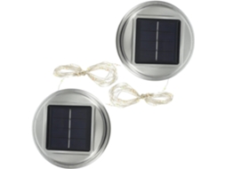 Conjunto De 4 Tampas De Reposição Impermeáveis Para Lanternas De Jardim Solares.