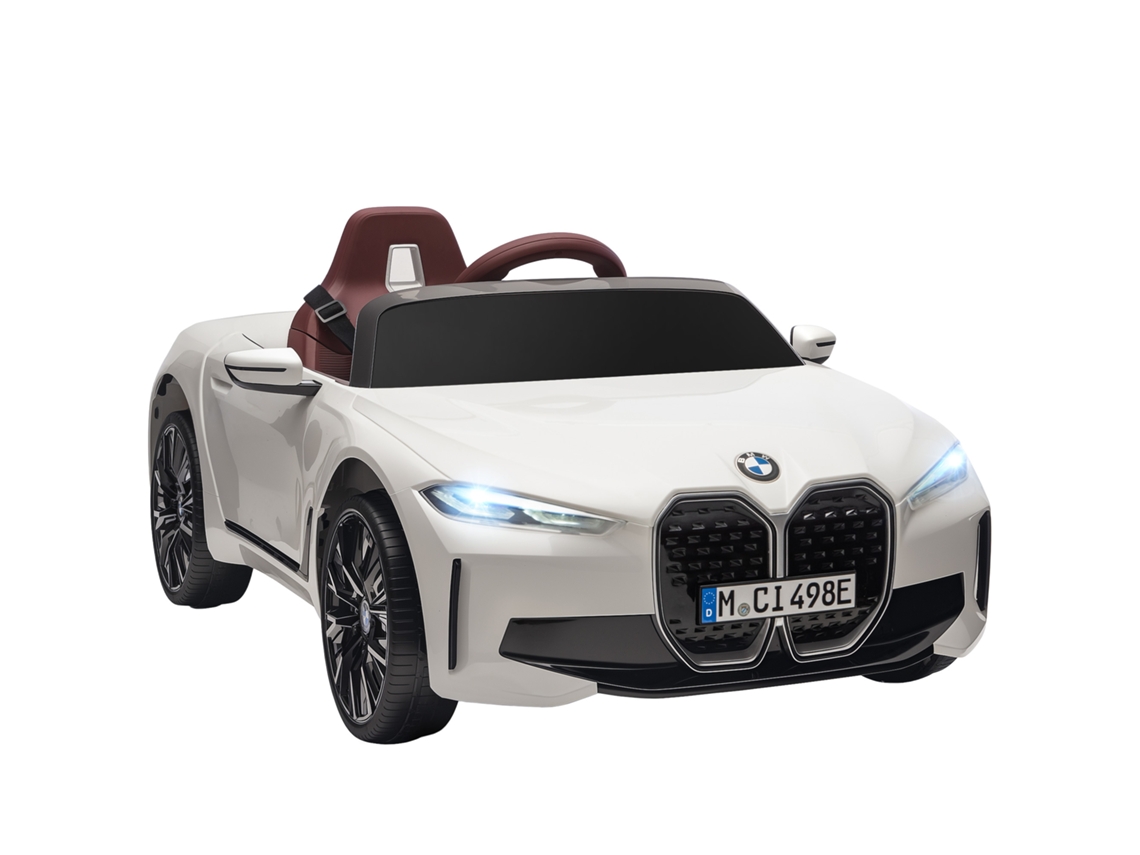 Bmw 12v I4 Carro Elétrico Infantil Preto, Controle Remoto
