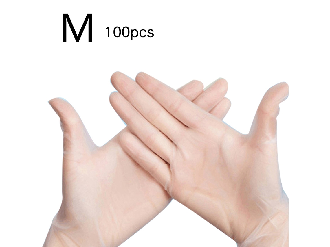 Luvas Descartáveis Cpe Transparentes S/MARCA