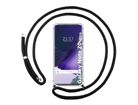 Capa Samsung Galaxy Note 20 Ultra TUMUNDOSMARTPHONE Suspenso Preto
