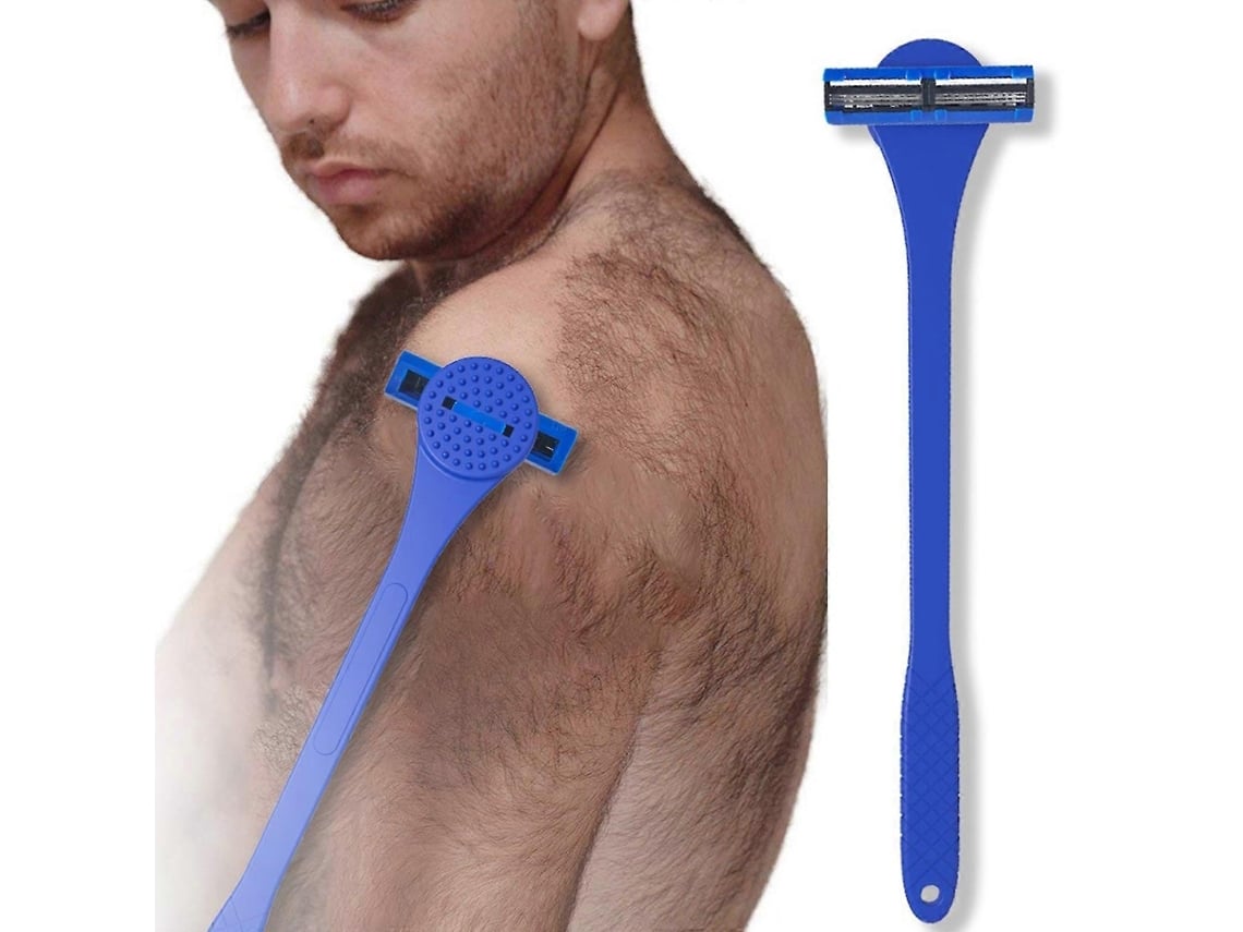 Aparelho De Barbear Para Costas, Cabo Longo, Para Áreas Difíceis De Alcançar