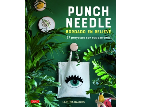 Livro Punch Needle. Bordado En Relieve de Laetitia Dalbies (Espanhol)