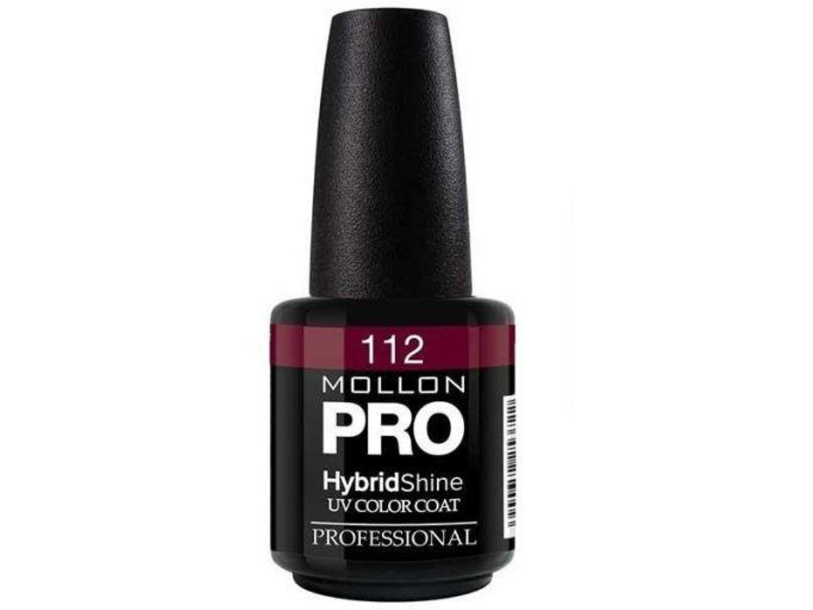 Mollon Pro Esmalte Hybrid Shine Uv Color Coat Nro 112 Christine 12
