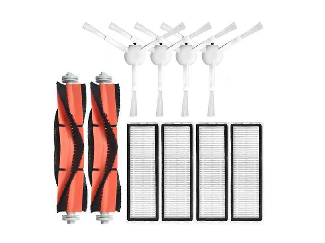 Washable Vacuum Cleaner Accessories For F9 Robot Roller Side Brush Hepa Filter Mop Cloth Parts Kits