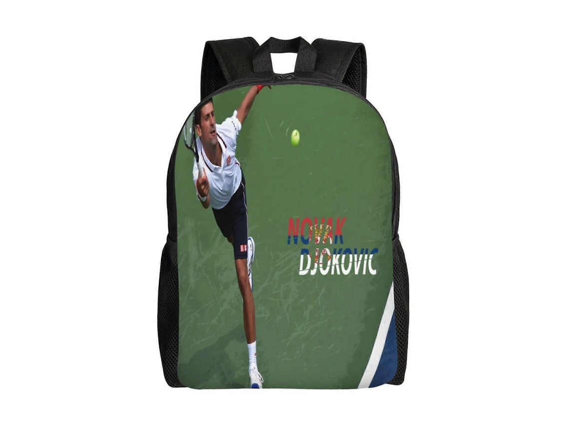 Mochila Novak Djokovic D210 Para Estudantes, Leve E Estilosa, À Prova Dágua E Com Alça De Ombro Ajustável Olysi Shop (v210)