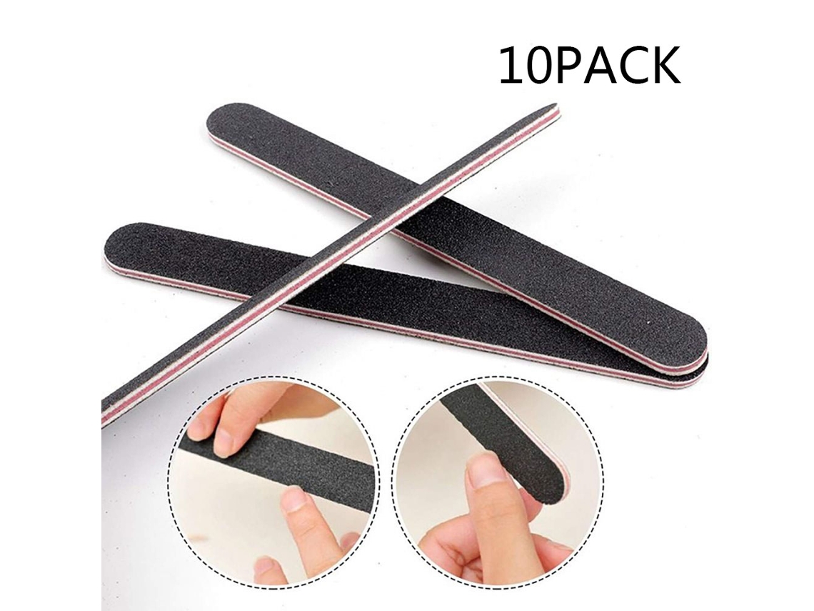 Conjunto com 10 Lixas para Polimento de Unhas AURUM