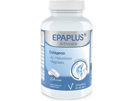 Epaplus Arthicare magnésio colágeno hialurônico 224 comprimidos