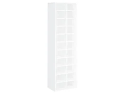 Shoe Cabinet, Shoe Cabinets Vidaxl Branco Madeira Processada (n/a)