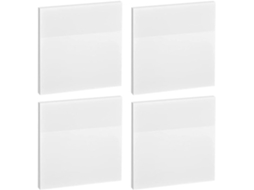 4 Blocos de Notas Autoadesivos de Bolso para Mesa, Materiais para Anotações Domésticas, Adesivos