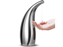 Dispensador Automático De Sabão, Capacidade De 300ml, Com Sensor Infravermelho E Base Antiderrapante, Classificação De Impermeabilidade Ipx6.