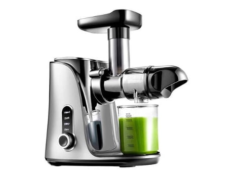 Espremedor Lento AMZCHEF 3001-Ga Cinza