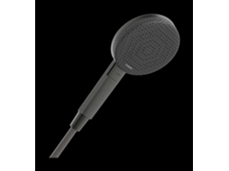 Raindance Alive Select S Chuveiro De Mão 125 3jet Ecosmart, 24512340, Cor Cromo Preto Escovado Hansgrohe