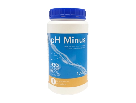 H2O Ph Menos 1 5Kg H2O CLEAR POOL