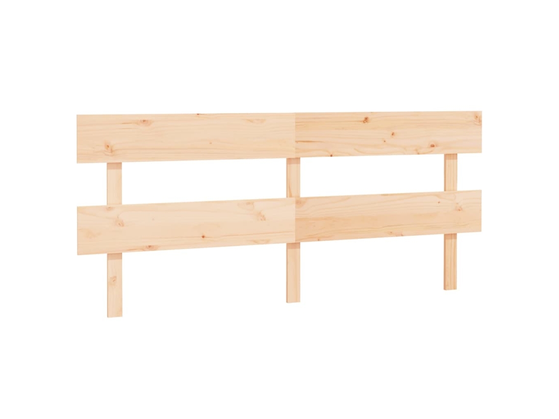 Cabeceira de cama 204x3x81 cm Pinho Maciço MAISON EXCLUSIVE