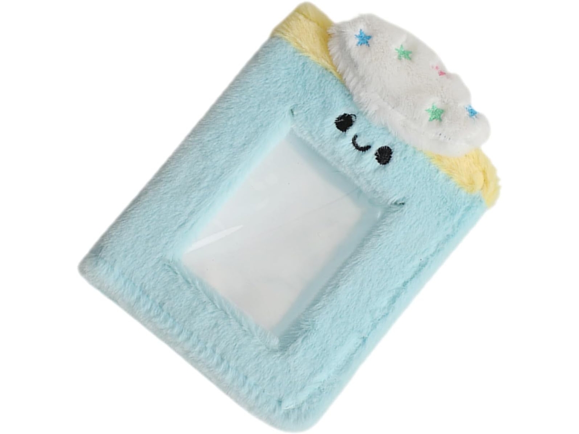 Álbum De Fotos Peluche 3 Pouces Bleu Álbum De Fotos Créatif Poche Fait Main Para Coleção E Cartões Postais