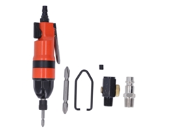 Parafusadeira pneumática, pistola de ar com manga reta, alto torque, rotação CW/CCW, 8000 rpm, 1/4 pol., laranja, estilo europeu