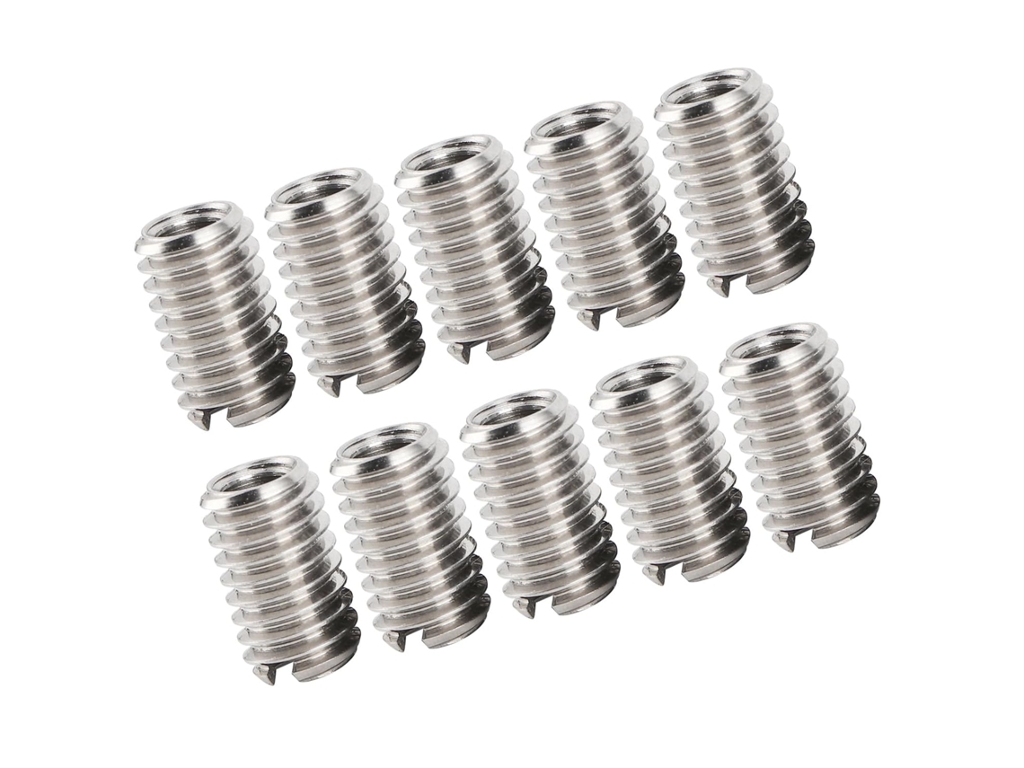 Chiciris Conjunto De 10 Insertos Para Reparo Roscas, Fêmea M4x0,7