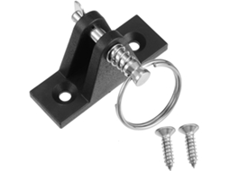 Conjunto De 3 Dobradiças De Nylon Planas Para Barcos E Caiaques Com Parafusos. Acessório Resistente