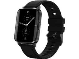 Relógio Inteligente 1.69 Hd Tela Fitness Tracker Hr Oxigênio Sangue Pulseira Eletrônica Yizhood (preto)