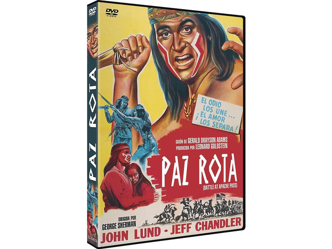 DVD Battle at Apache Pass (1952) / Paz Rota (Edição em Espanhol)