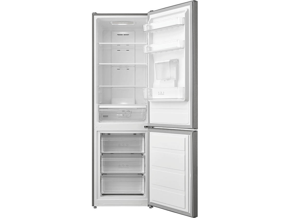 Frigorífico Combinado VOX NF4035XE (No Frost - 188 cm - 310 L - Inox)