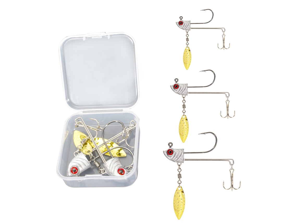 Isqueiros de Pesca com Lâmina 7g 10g 17g